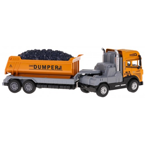 Construction Vehicle Tipper with Lights and Sounds Function