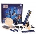 MEGA Set for a Little Hairdresser Blue + Accessories