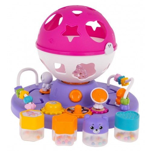 Interactive Sorter with Light and Sound Function Pink