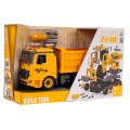 Twisting Dump Truck with Sound Function + Accessories