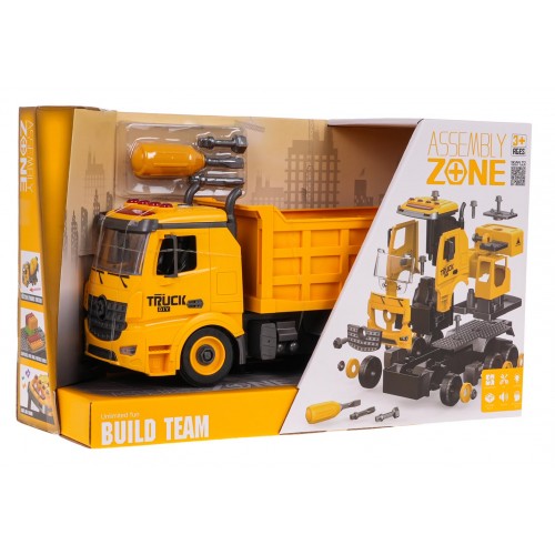 Twisting Dump Truck with Sound Function + Accessories