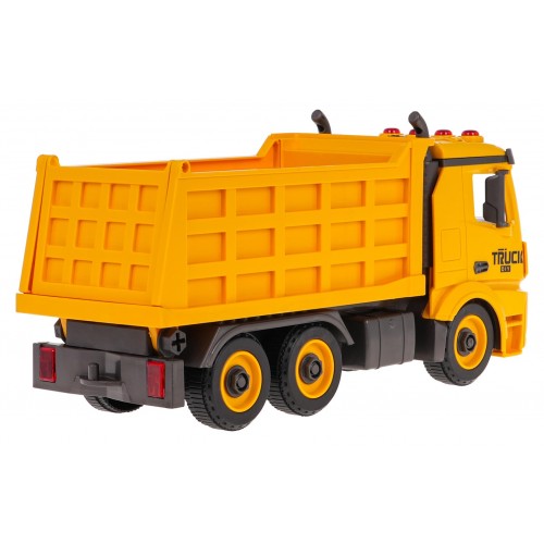 Twisting Dump Truck with Sound Function + Accessories