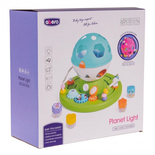 Interactive Sorter with Light and Sound Function Blue