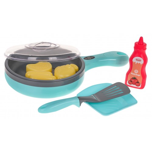 Frying pan with Light and Sound Function + Accessories