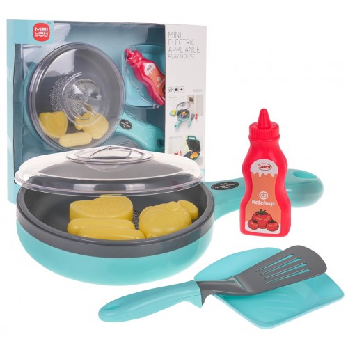 Frying pan with Light and Sound Function + Accessories