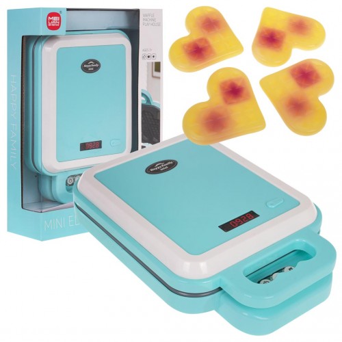 Waffle Maker with Light and Sound Function + Accessories