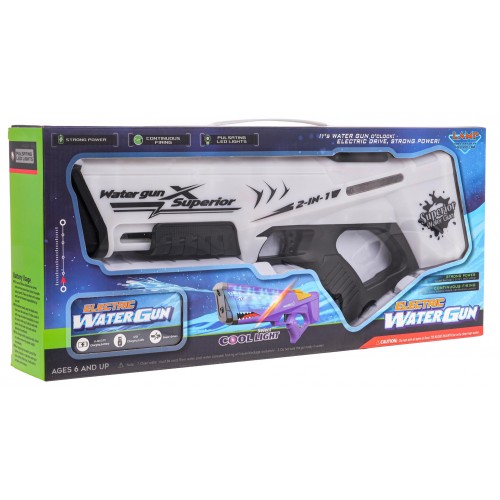 Water Gun with Light Function Black