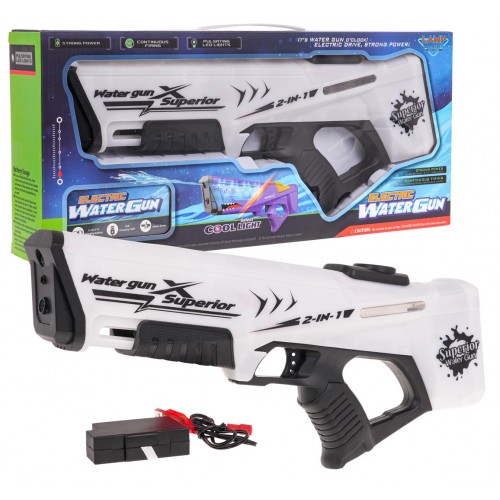 Water Gun with Light Function Black