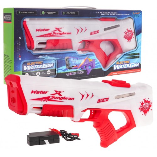 Water Gun with Light Function Red