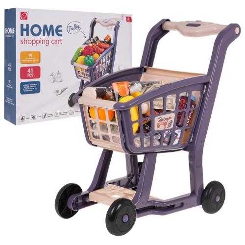 Shopping Cart with Light and Music Function, 41 pieces.