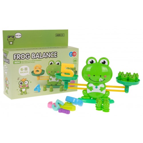 Scale Balancing Frog Arcade Game