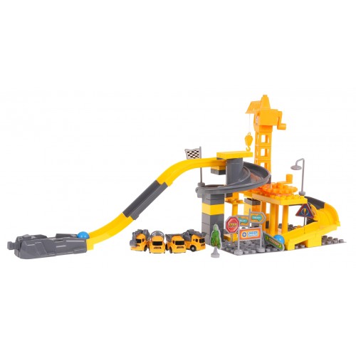 Construction Site with Vehicles + Accessories