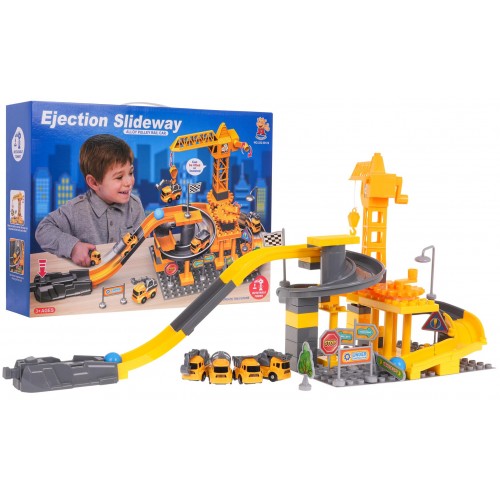 Construction Site with Vehicles + Accessories