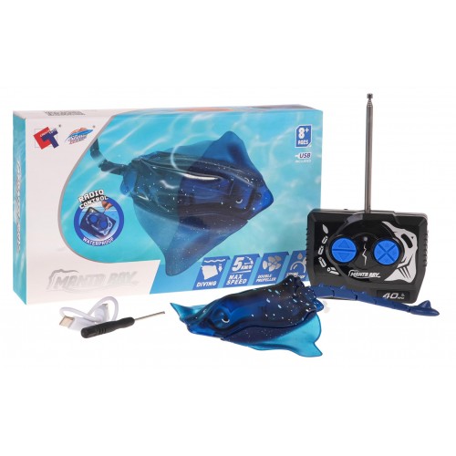 Stingray Fish R/C Blue