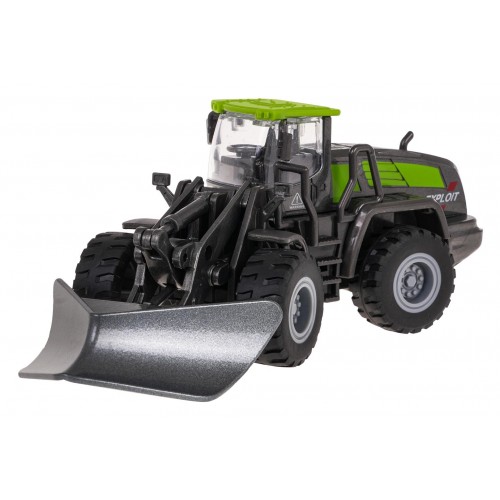 Metal Bulldozer Black and Green