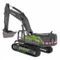 Metal Backhoe/Loader Black - Green