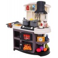 Kitchen Kitchenette with Sound and Water Function 52 pieces. Grey