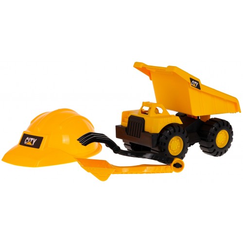 Dump Truck + Helmet Set