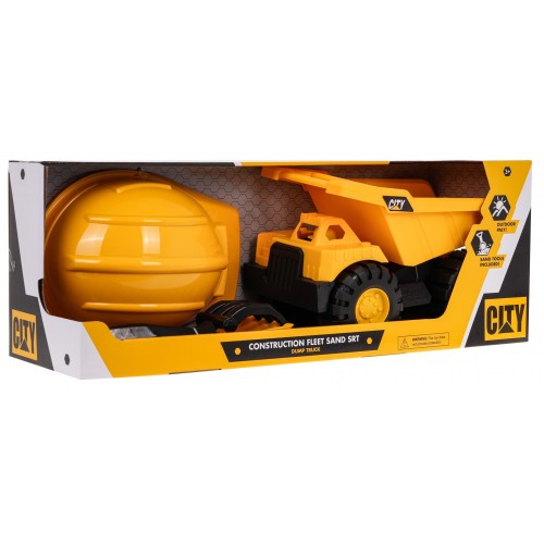 Dump Truck + Helmet Set