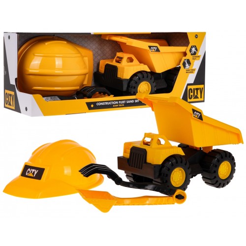 Dump Truck + Helmet Set