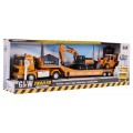 Construction Vehicle Set with Tow Truck