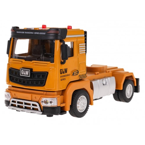 Construction Vehicle Set with Tow Truck