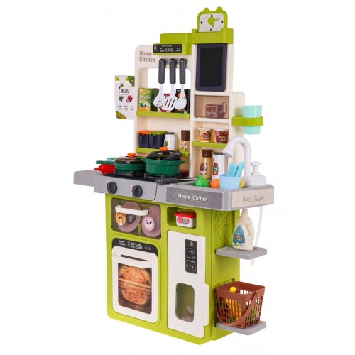 Kitchen Kitchenette with Light and Sound Function 63 pcs. Green