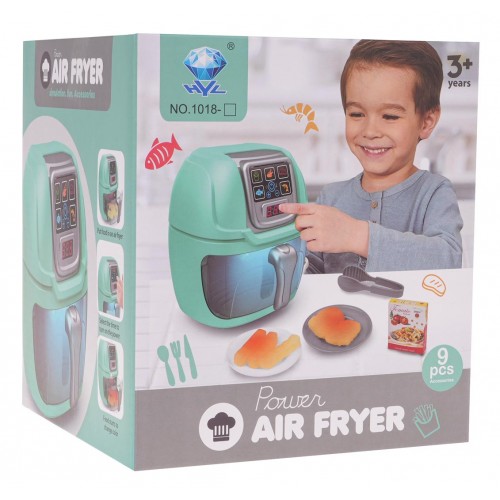 Airfryer with Light Function + Accessories