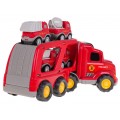 Set of Vehicles: Tow Truck + Fire Trucks