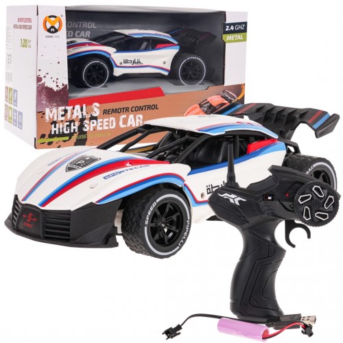 Metal Speed ​​Car 1:20 R/C White