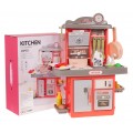 Kitchen Kitchenette with Sound Function 28 pcs. Pink