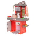 Kitchen Kitchenette with Sound Function 28 pcs. Pink