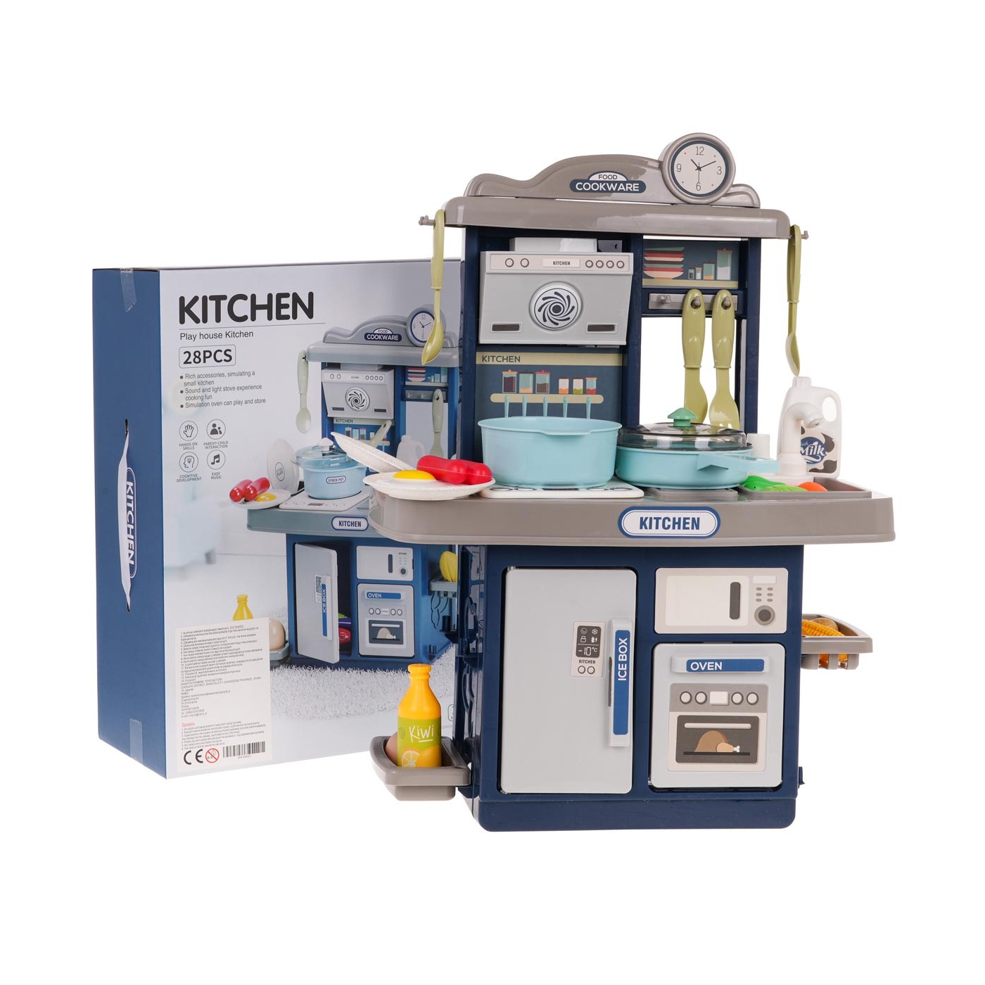 Kitchenette with sound function 28 pcs.