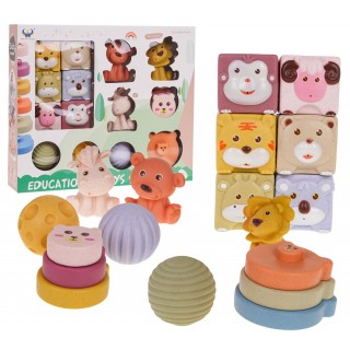 A set of sensory toys