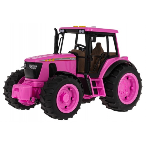 Pink Tractor with Lights and Sounds