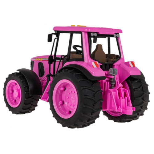 Pink Tractor with Lights and Sounds