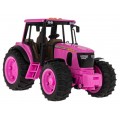 Pink Tractor with Lights and Sounds