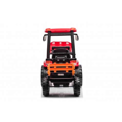 MEGA Tractor D68 Vehicle With Trailer Red
