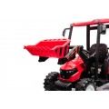 MEGA Tractor D68 Vehicle With Trailer Red