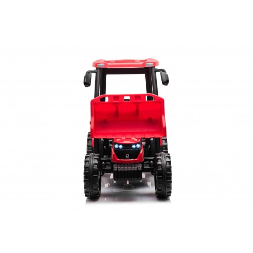 MEGA Tractor D68 Vehicle With Trailer Red