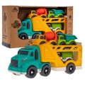 Set of ECO Vehicles Tow truck + Cars