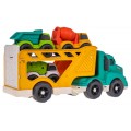 Set of ECO Vehicles Tow truck + Cars