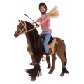 Doll with Horse + Accessories Set