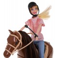 Doll with Horse + Accessories Set