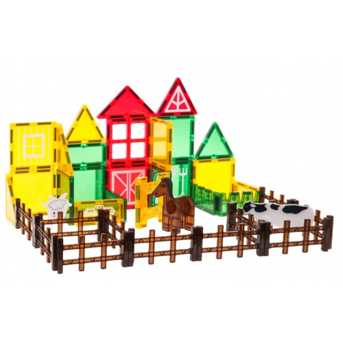 Magnetic Blocks Farm 46 pcs.