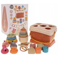 Set of Toys with Sorter 32 pieces.