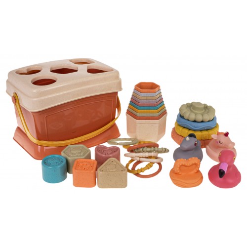 Set of Toys with Sorter 32 pieces.