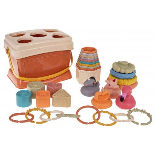 Set of Toys with Sorter 32 pieces.