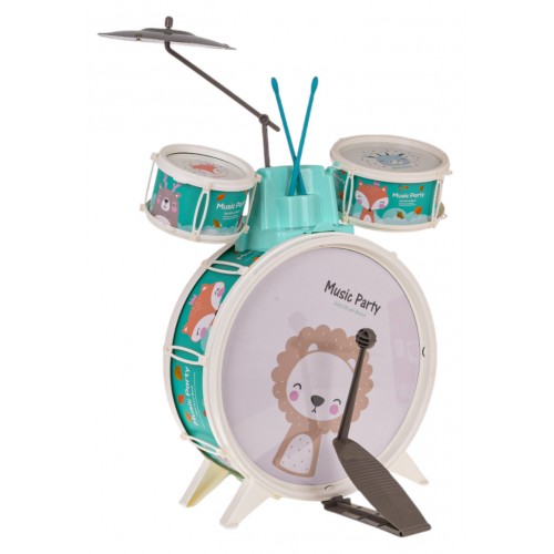 Drums For The Youngest Musical Lion Blue