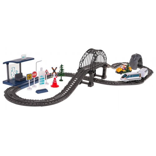 Train Station + Accessories 76pcs.